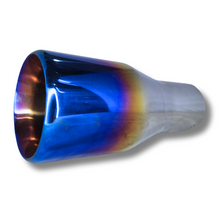 Load image into Gallery viewer, 3.5&quot; Double Wall Straight w/ Blue Flame