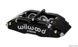 Wilwood Caliper-BNSL6-RH-Black 1.62/1.12/1.12in Pistons 1.10in Disc