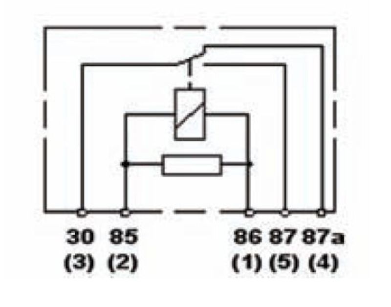 Hella Relay 12V 20/40A Spdt Res Bkt