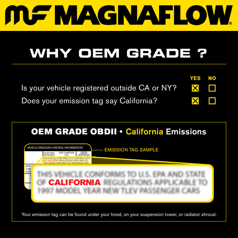 Magnaflow Conv DF 99-01 Mazda Protege 1.8L