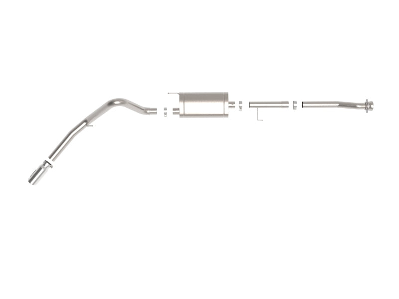 aFe Apollo GT 3in 409 SS Cat-Back Exhaust 2021 Ford F-150 V6 2.7L/3.5L (tt)/V8 5.0L w/ Polished Tips