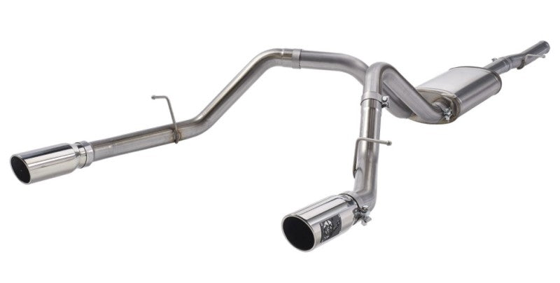 aFe Apollo GT Series 3 IN 409 SS Cat-Back Exhaust System w/ Polish Tip GM Sierra 1500 09-18