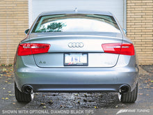 Load image into Gallery viewer, AWE Tuning Audi C7 A6 3.0T Touring Edition Exhaust - Dual Outlet Diamond Black Tips