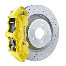 Load image into Gallery viewer, Brembo 66-89 911S/SC/Carrera Front GT BBK 4 Piston Cast 323x28 1pc Rotor Drilled- Yellow