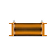 Load image into Gallery viewer, Mishimoto Universal 16-Row Oil Cooler Gold