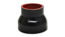 Load image into Gallery viewer, Vibrant Silicone Reducer Coupler 1.375in ID x 1.25in ID x 3.00in Long - Black