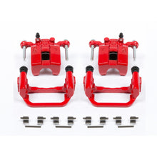 Load image into Gallery viewer, Power Stop 03-05 Infiniti G35 Rear Red Calipers w/Brackets - Pair