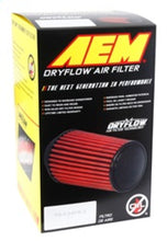 Load image into Gallery viewer, AEM 4 inch x 9 inch x 1 inch Dryflow Element Filter Replacement