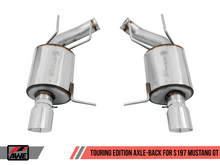 Load image into Gallery viewer, AWE Tuning S197 Mustang GT Axle-back Exhaust - Touring Edition (Chrome Silver Tips)