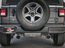 Load image into Gallery viewer, aFe Rebel Series 2.5in 409 SS Axle-Back Exhaust w/ Polished Tips 2018+ Jeep Wrangler (JL) V6 3.6L