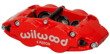 Load image into Gallery viewer, Wilwood Caliper-Narrow Superlite 6R-LH - Red 1.62/1.12/1.12in Pistons 1.10in Disc