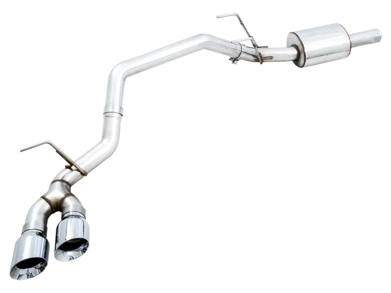 AWE Tuning 09-18 RAM 1500 5.7L (w/Cutouts) 0FG Dual Rear Exit Cat-Back Exhaust - Chrome Silver Tips