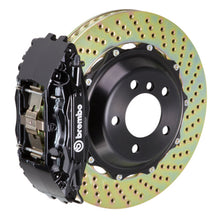 Load image into Gallery viewer, Brembo 89-93 348/94-99 F355 Rear GT BBK 4 Piston Cast 2pc 332x32 2pc Rotor Drilled-Black