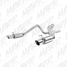 Load image into Gallery viewer, MBRP 05-09 Ford Shelby GT500 / GT Dual Split Rear Race Version, T409 4in Tips Exhaust System