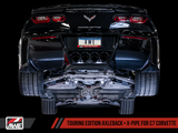 AWE Tuning 14-19 Chevy Corvette C7 Z06/ZR1 (w/AFM) Track Edition Axle-Back Exhaust w/Chrome Tips