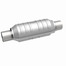 Load image into Gallery viewer, MagnaFlow Catalytic Converter 2 in Inlet 2 in Outlet 11 in Length SS