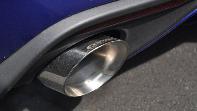 Corsa 2015-2017 Ford Mustang EcoBoost 2.3T Sport 3in Cat-Back Dual Rear Exit Polished Tips