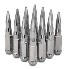 Load image into Gallery viewer, BLOX Racing Spike Forged Lug Nuts - Chrome 12 x 1.25mm - Set of 16