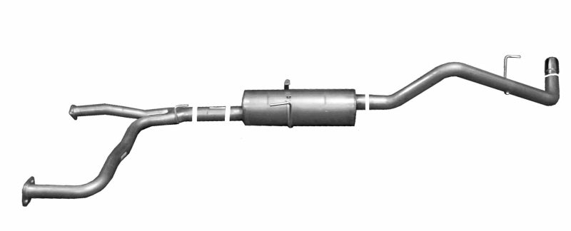 Gibson 07-09 Nissan Frontier LE 4.0L 2.5in Cat-Back Single Exhaust - Stainless