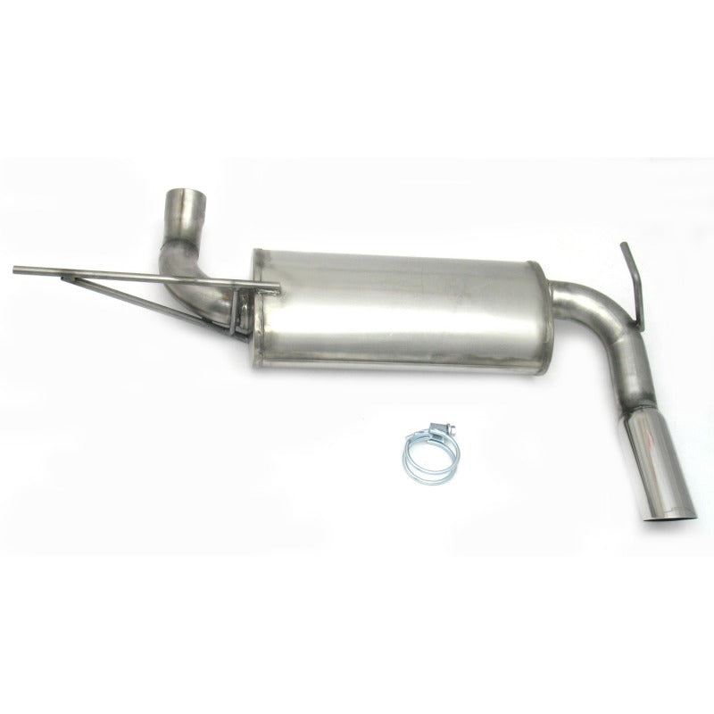 JBA 07-18 Jeep Wrangler JK 3.8L/3.6L 409SS Single Rear Exit Axle Back Exhaust