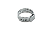 Load image into Gallery viewer, Vibrant One Ear Stepless Pinch Clamps 12.8-15.3mm clamping range (Pack of 10) SS 7mm band width