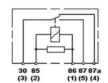 Load image into Gallery viewer, Hella Relay Mini Iso 5 Pole 24V Spdt Res Bkt