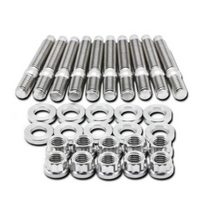 Load image into Gallery viewer, BLOX Racing SUS303 Stainless Steel Exhaust Manifold Stud Kit M8 x 1.25mm 45mm in Length - 7-piece