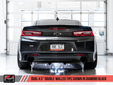 AWE Tuning 16-19 Chevrolet Camaro SS Axle-back Exhaust - Track Edition (Diamond Black Tips)