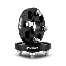 Load image into Gallery viewer, Mishimoto Wheel Spacers - 4x100 - 56.1 - 15 - M12 - Black