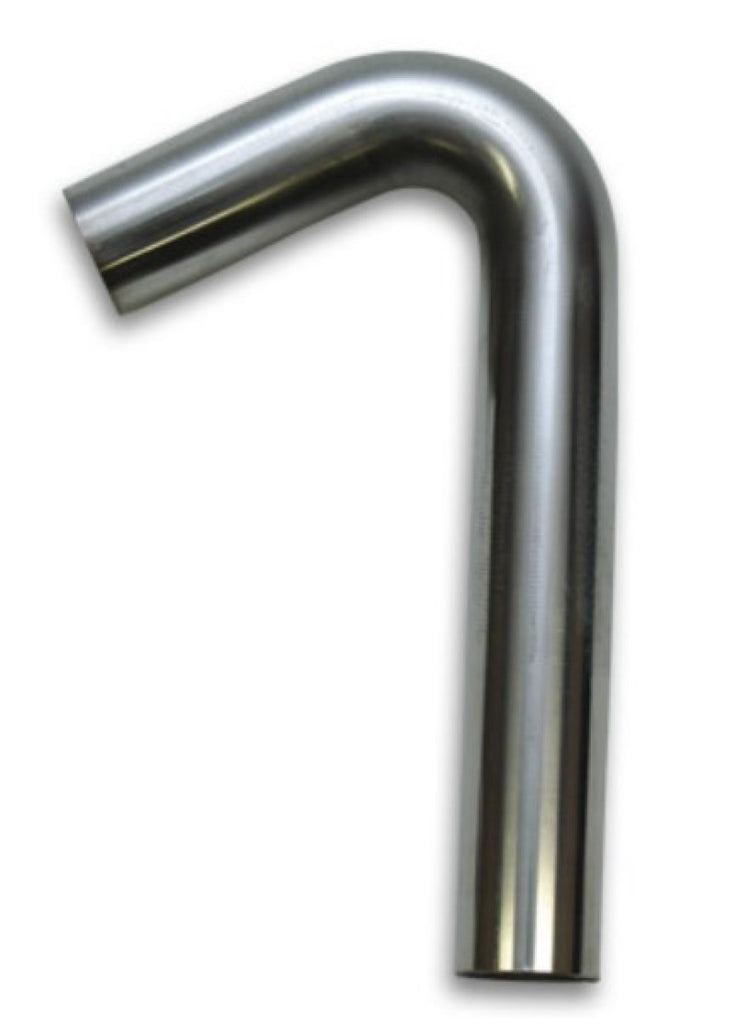 Vibrant 3.5in OD x 3in CLR 304 Stainless Steel Tubing 120 Degree Mandrel Bend