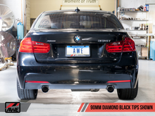 Load image into Gallery viewer, AWE Tuning BMW F3X 335i/435i Touring Edition Axle-Back Exhaust - Diamond Black Tips (90mm)