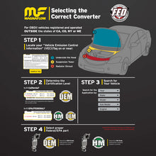 Load image into Gallery viewer, MagnaFlow Conv DF 01-04 Escape 3.0 rear manif