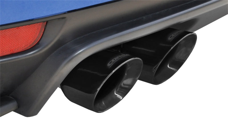 Corsa 2008-2014 Subaru Impreza Hatchback STI 2.5L Turbo Manual Black Sport Cat-Back Exhaust