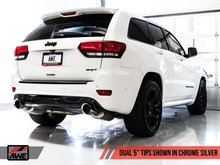 Load image into Gallery viewer, AWE Tuning 2020 Jeep Grand Cherokee SRT Track Edition Exhaust - Chrome Silver Tips