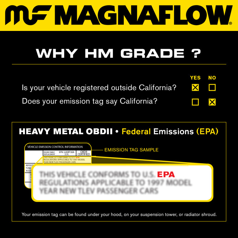 MagnaFlow Conv. DF 03-11/04 Lexus GX470 4.7L P/S Manifold / 03-04 Toyota 4 Runner 4.7L P/S Manifold