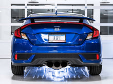 Load image into Gallery viewer, AWE Tuning 2016+ Honda Civic Si Touring Edition Exhaust w/Front Pipe &amp; Dual Diamond Black Tips