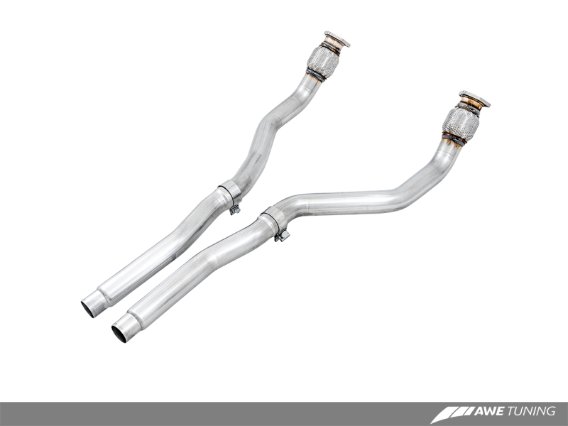 AWE Tuning Audi B8 3.0T Non-Resonated Downpipes for S4 / S5