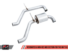 Load image into Gallery viewer, AWE Tuning 18-21 Volkswagen Jetta GLI Mk7 Resonated Exhaust Conversion Kit