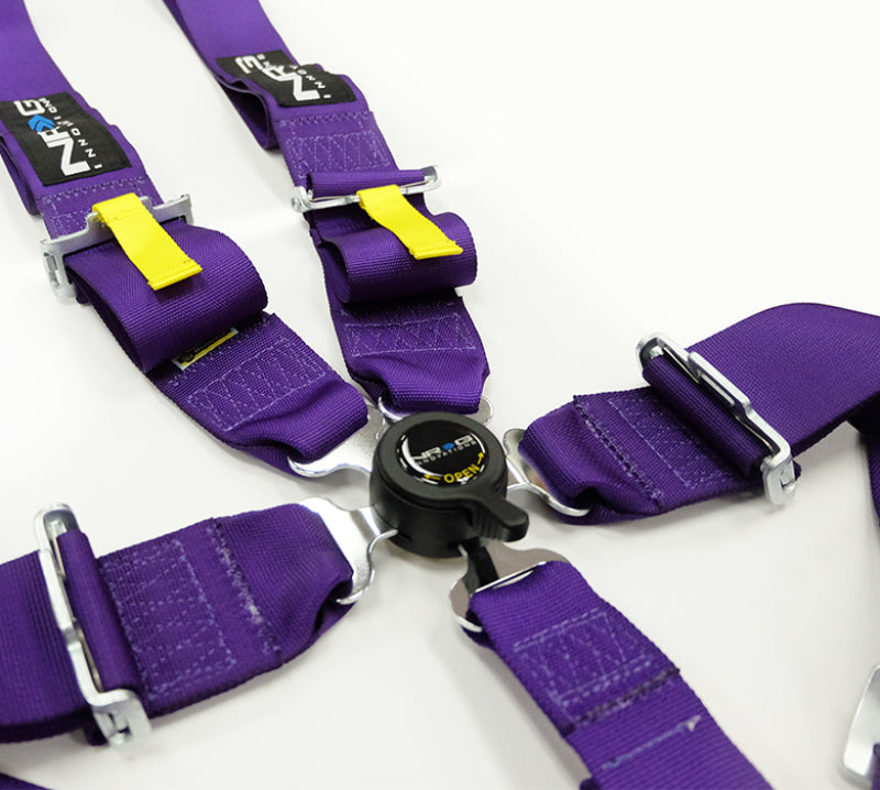 NRG SFI 16.1 5PT 3in. Seat Belt Harness / Cam Lock - Purple