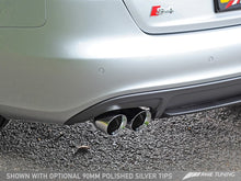 Load image into Gallery viewer, AWE Tuning Audi B8 / B8.5 S4 3.0T Touring Edition Exhaust - Chrome Silver Tips (90mm)