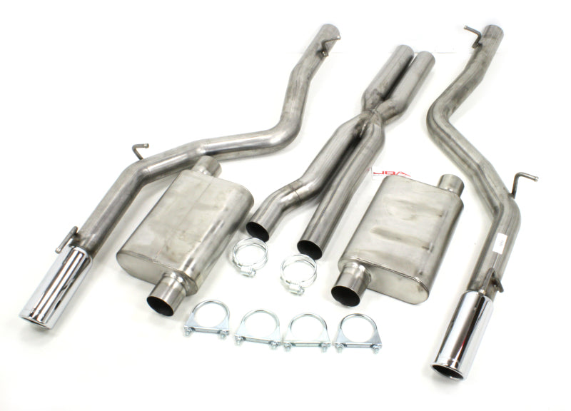 JBA 12-14 Chrysler 300C SRT8 6.1L/6.4L 409SS Dual Rear Exit Cat-Back Exhaust