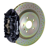 Brembo 11-18 Focus/13-18 Focus ST Front GT BBK 4 Piston Cast 336 x28 1pc Rotor Drilled-Black