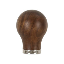 Load image into Gallery viewer, Mishimoto Round Steel Core Wood Shift Knob - Walnut