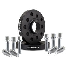 Load image into Gallery viewer, Mishimoto Wheel Spacers - 5x112 - 57.1 - 15 - M14 - Black