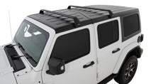 Load image into Gallery viewer, Rhino-Rack 07-22 Jeep Wrangler JK/JL 4 Door Hard Top Vortex SG 2 Bar Roof Rack - Black