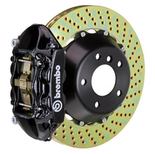 Load image into Gallery viewer, Brembo 93-98 Supra Rear GT BBK 4 Piston Cast 380x28 2pc Rotor Drilled-Black