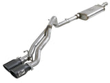 aFe Rebel Series Cat-Back 2.5in Dual Center Exit SS Exhaust w/ Black Tips 07-14 Jeep Wrangler V6