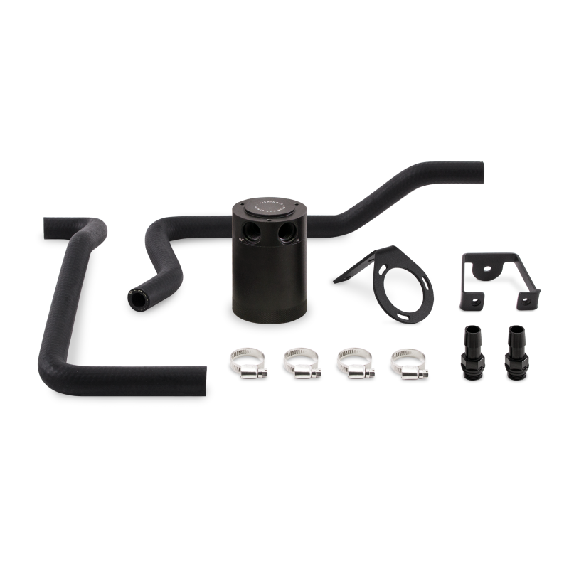 Mishimoto 05-10 Dodge Charger / 05-10 Chrysler 300C 6.1L Direct Fit Oil Catch Can Kit - Black