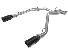 Load image into Gallery viewer, aFe MACHForce XP DPF-Back Exhaust 3in SS w/ 6in Black Tips 2014 Dodge Ram 1500 V6 3.0L EcoDiesel