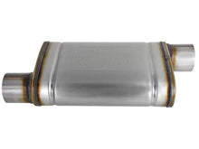 Load image into Gallery viewer, MACH Force-Xp 409 SS Muffler 3in ID Offset/Offset x 4in H x 9in W x 14in L - Oval Body